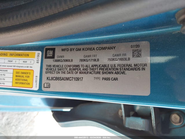 CHEVROLET SPARK FWD LS AUTOMATIC - 9