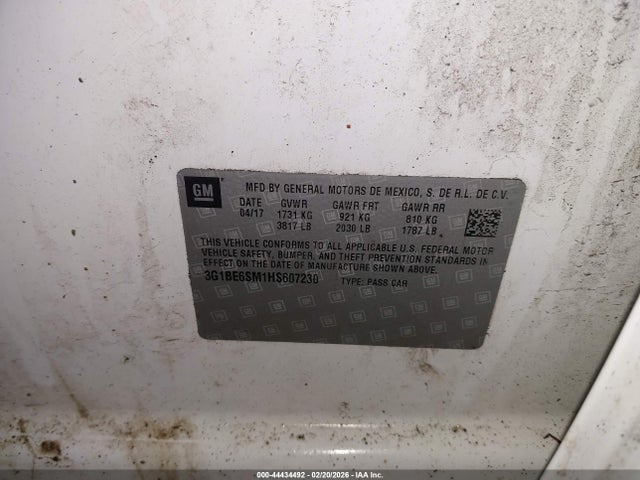 CHEVROLET CRUZE LT AUTO - 9