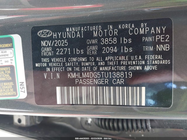 صورة 9 لـ 2026 Hyundai ELANTRA SEL SPORT