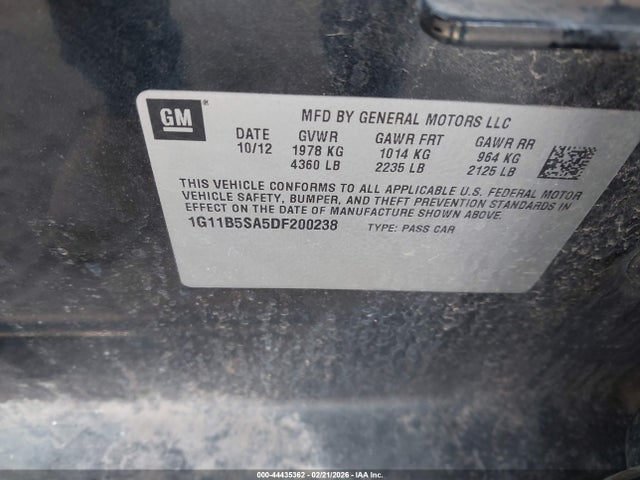 CHEVROLET MALIBU 1LS - 9