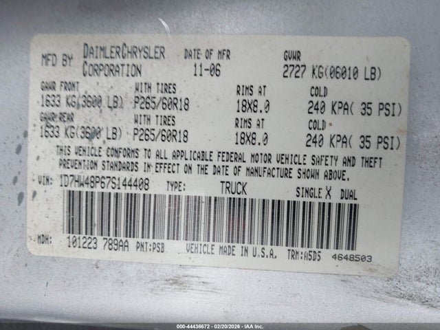 DODGE DAKOTA SLT - 9