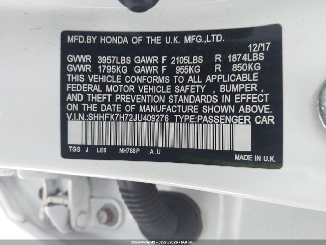 HONDA CIVIC EX-L - 9