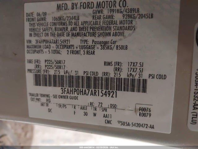 FORD FUSION SE - 9