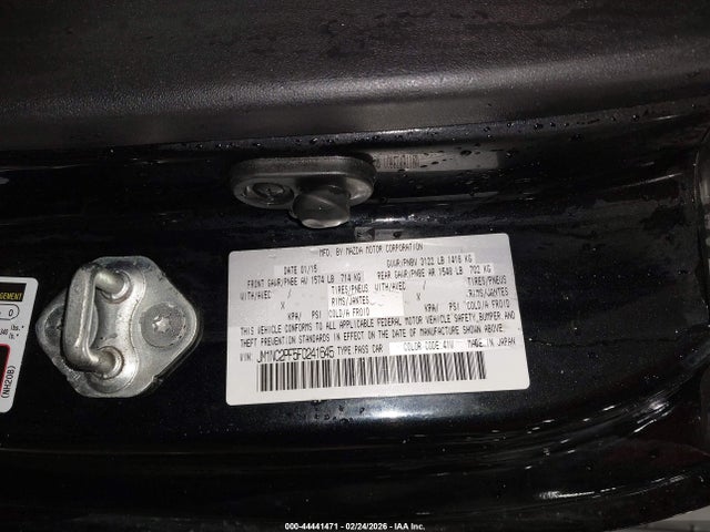 2015 Mazda MX-5 MIATA GRAND TOURING 照片 9