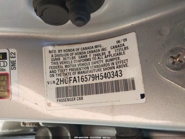 HONDA CIVIC LX - 9