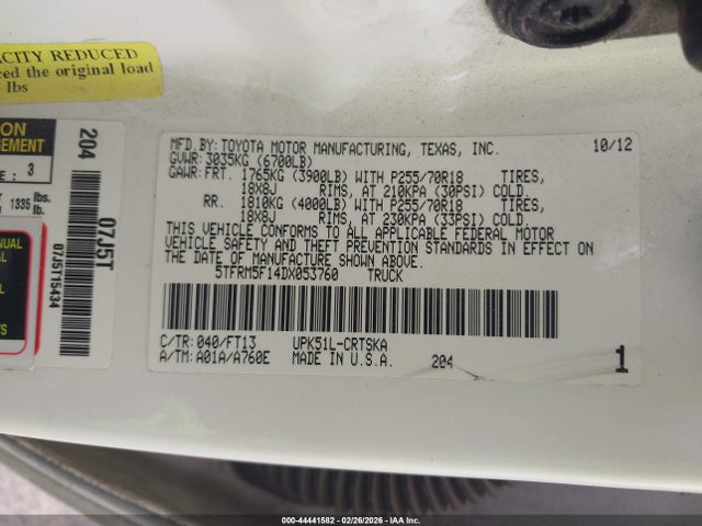 TOYOTA TUNDRA - 9