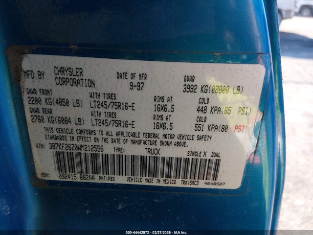 DODGE RAM 2500 ST - 9