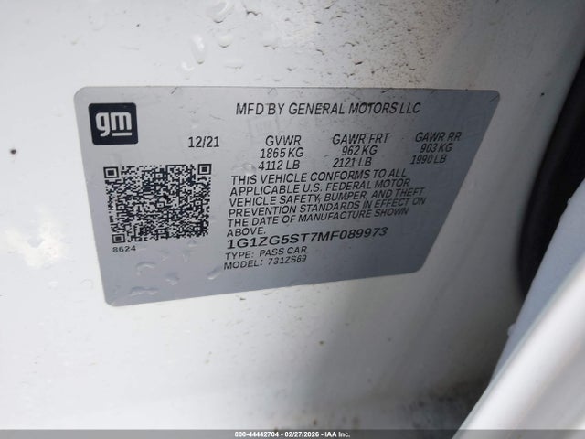 CHEVROLET MALIBU FWD RS - 9