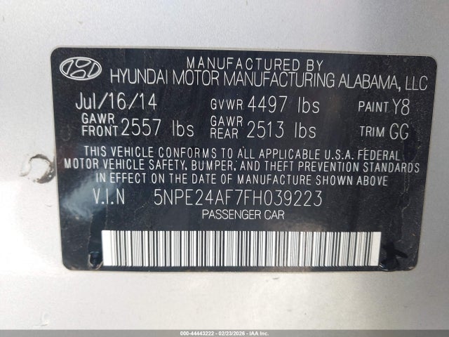 HYUNDAI SONATA SE - 9