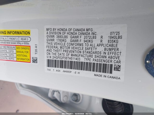 HONDA CIVIC SPORT - 9