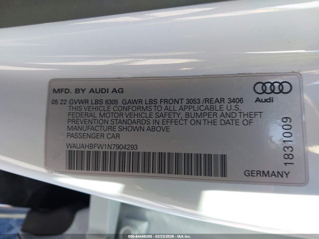 2022 AUDI RS E-TRON GT QUATTRO 9