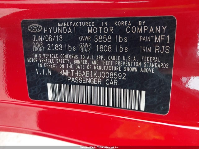 HYUNDAI VELOSTER TURBO ULTIMATE - 9