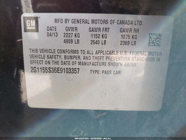 CHEVROLET IMPALA 2LZ - 9