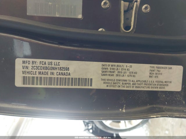 DODGE CHARGER SXT RWD - 9