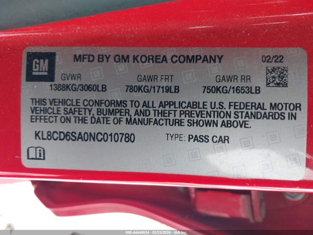 CHEVROLET SPARK 1LT - 9