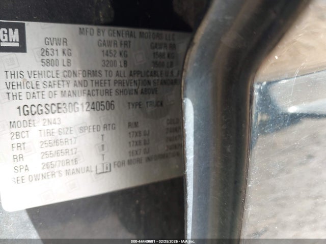 CHEVROLET COLORADO LT - 9