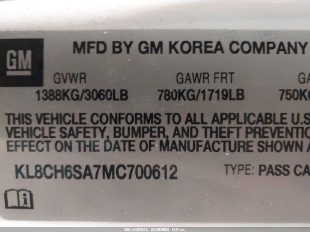 CHEVROLET SPARK FWD ACTIV AUTOMATIC - 9