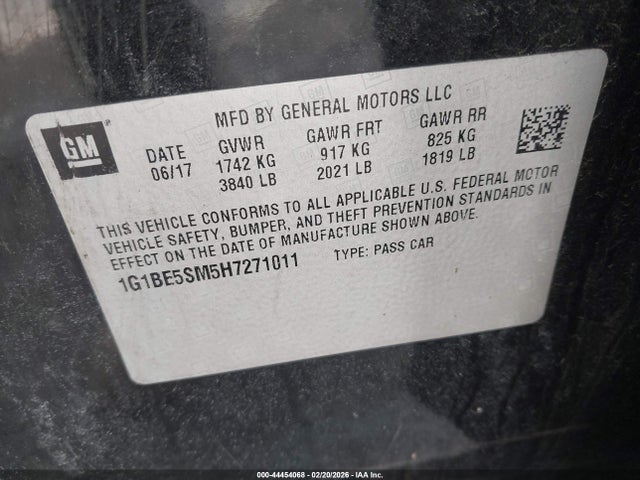 CHEVROLET CRUZE LT AUTO - 9