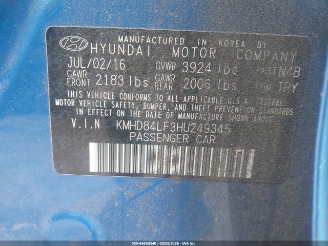 HYUNDAI ELANTRA VALUE EDITION - 9