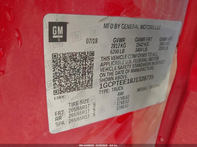 CHEVROLET COLORADO ZR2 - 9