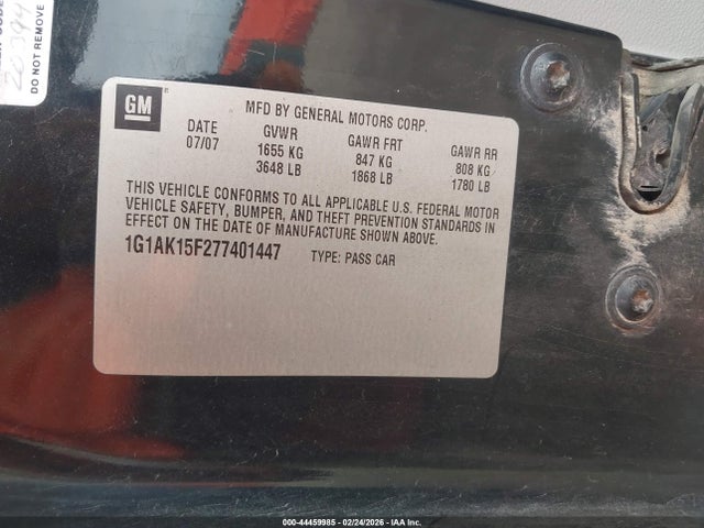 CHEVROLET COBALT LS - 9