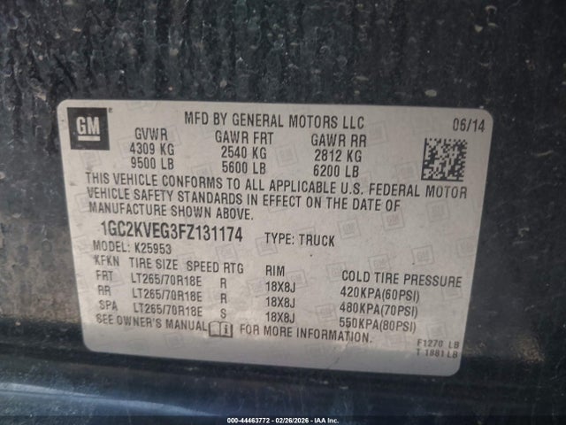 CHEVROLET SILVERADO 2500HD LT - 9