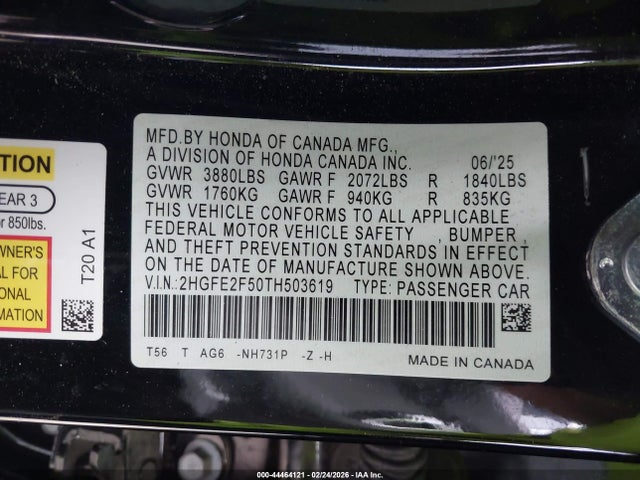 HONDA CIVIC SPORT - 9