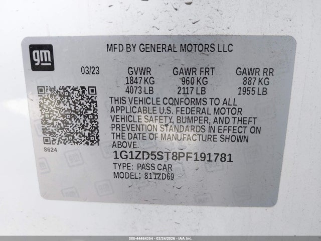 CHEVROLET MALIBU FWD 1LT - 9