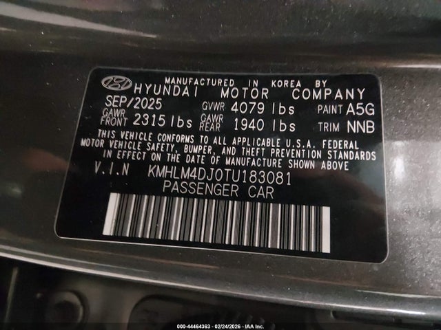 HYUNDAI ELANTRA HYBRID BLUE - 9