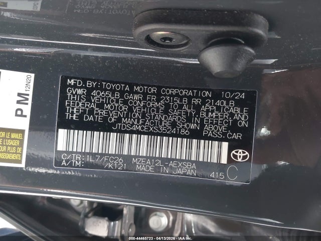 2025 Toyota COROLLA SE photo 9