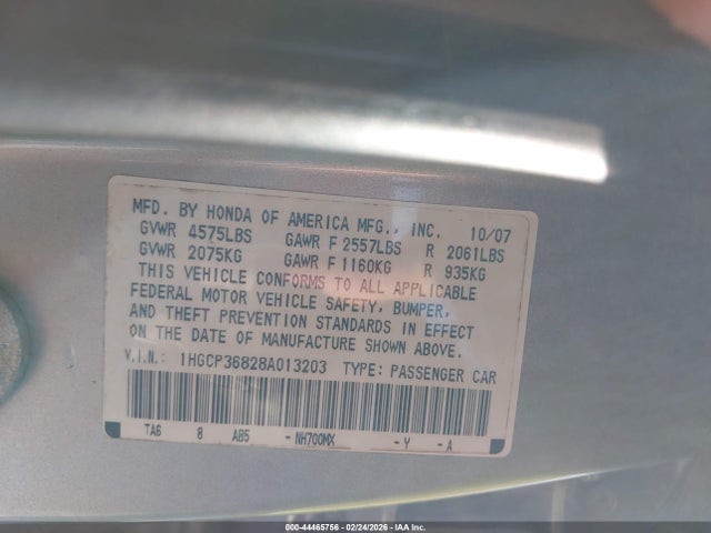 HONDA ACCORD 3.5 EX-L - 9