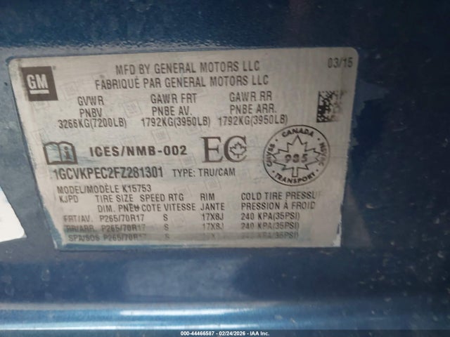 CHEVROLET SILVERADO 1500 LS/WT - 9