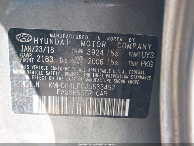 HYUNDAI ELANTRA VALUE EDITION - 9