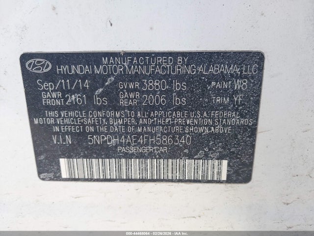 HYUNDAI ELANTRA SE - 9