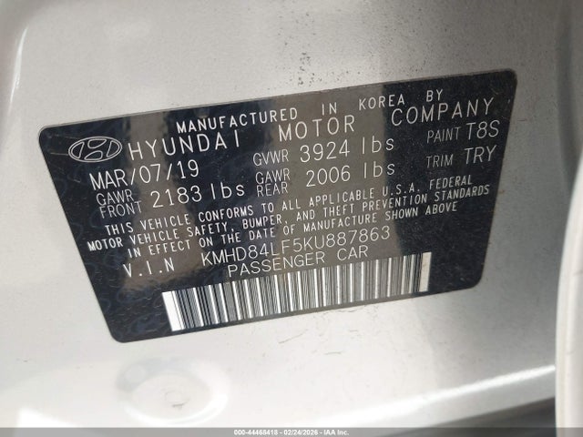 HYUNDAI ELANTRA SEL - 9