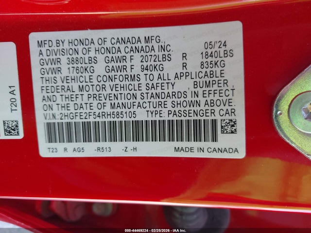 HONDA CIVIC SPORT - 9