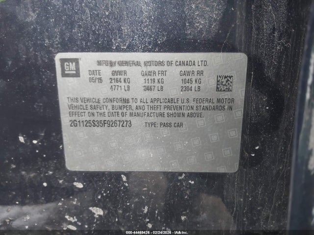 CHEVROLET IMPALA 2LT - 9