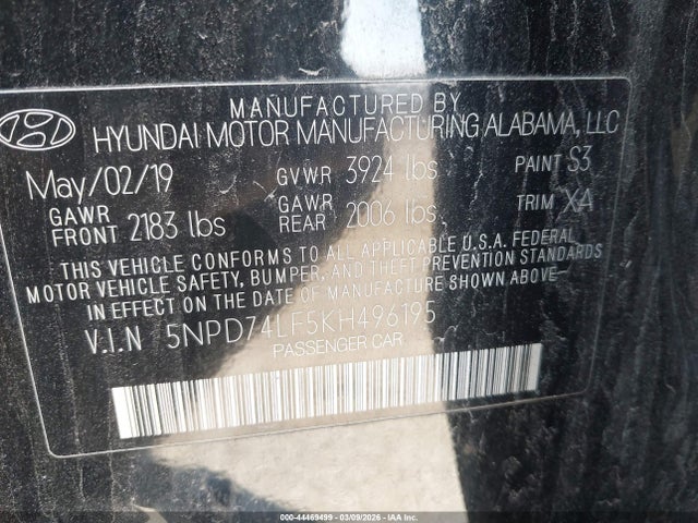 HYUNDAI ELANTRA SE - 9