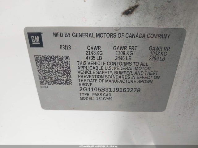 CHEVROLET IMPALA 1LT - 9