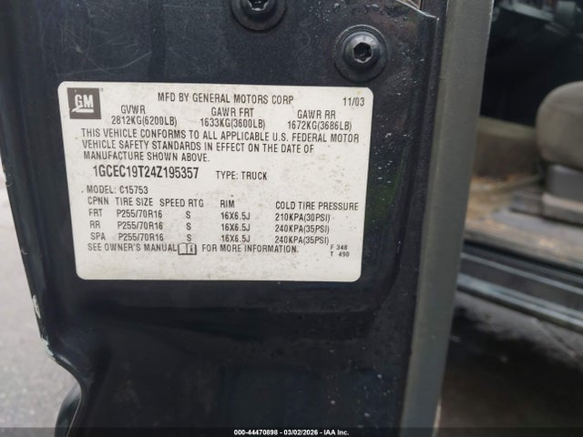 CHEVROLET SILVERADO 1500 LS - 9