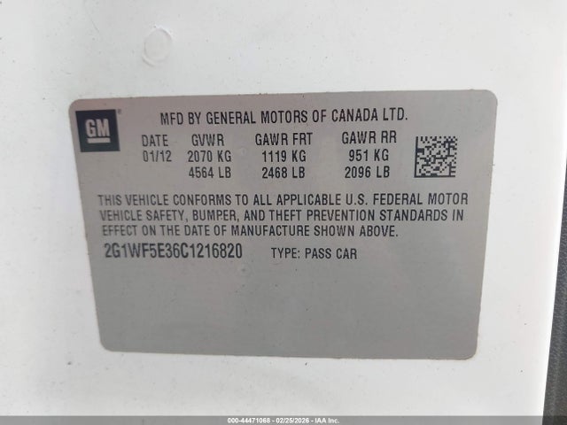 CHEVROLET IMPALA LS - 9