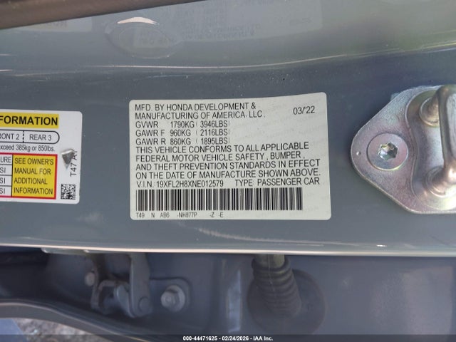 HONDA CIVIC SPORT - 9