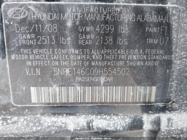 HYUNDAI SONATA GLS - 9