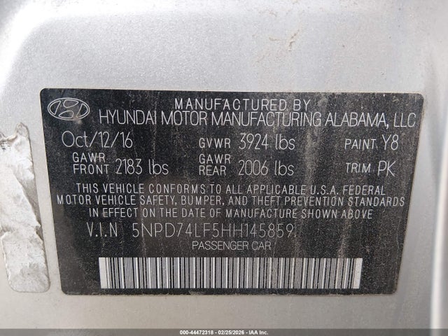 HYUNDAI ELANTRA SE - 9