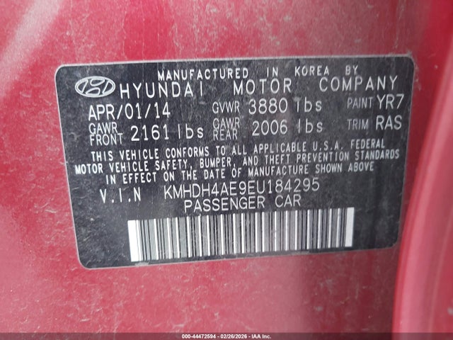 HYUNDAI ELANTRA SE - 9