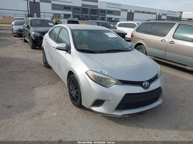 2015 TOYOTA COROLLA LE