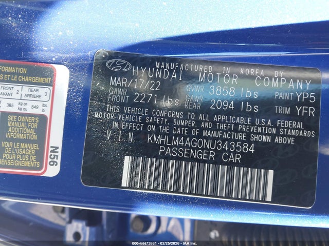 HYUNDAI ELANTRA SEL - 9