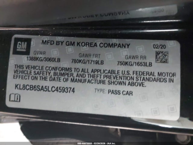 CHEVROLET SPARK FWD LS AUTOMATIC - 9