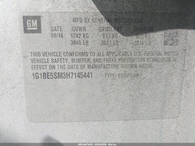 CHEVROLET CRUZE LT AUTO - 9