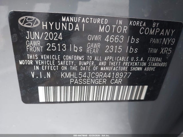 HYUNDAI SONATA N LINE - 9